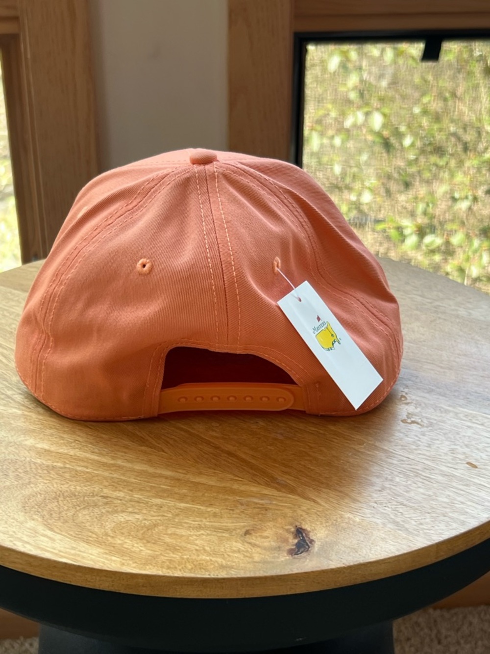 Pimento Embroidered Rope-Trim Baseball Cap - Pink - Picture 3 of 3